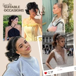 Synthetic Short Wavy Curly Ponytail Clip-in Hair Extension Heat Resistant Hair Ponytail Grab Clips for Women Daily Use