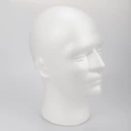 1PC Styrofoam Mannequin Manikin Head Model Foam Wig Hair Glasses Display Wig Hair Glasses Headwear Display Accessories