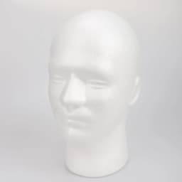 1PC Styrofoam Mannequin Manikin Head Model Foam Wig Hair Glasses Display Wig Hair Glasses Headwear Display Accessories