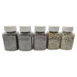 1000Pcs Hair Extentions Micro Rings Links Beads 5mm Silicone Lined Beads for Human Hair Extensions Tool-Multi-colored