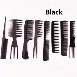 8 Piece Styling Hair Comb anti Static Ponytail Comb Makeup Comb Hair Clipper Accessories Hair Comb Special for Real Hair Wigs