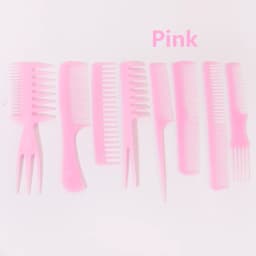 8 Piece Styling Hair Comb anti Static Ponytail Comb Makeup Comb Hair Clipper Accessories Hair Comb Special for Real Hair Wigs
