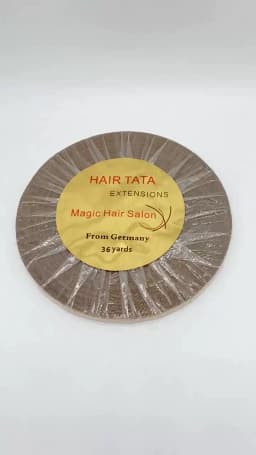 1 Roll 36 Yards Width 0.8/1cm Double Side Adhesive Hair Extensions Tape TATA Hair Extension Support Tape for Tape Hair Extension