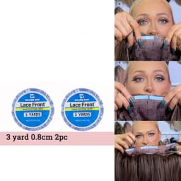 Hair System Tape Double Side Strong Grip Hair Extension Tapes For Lace Closure 3Yards/Roll for Lace Front Wig