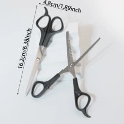 Hair Cutting Scissors Shears Kit, Professional Hairdressing Scissors for Hairdresser Salon Barber, Special for Real Hair Wigs