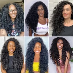 10/14/18/22 inch Natural GoGo Curl Crochet Hair , Natural Black Color Beach Curls Crochet Hair,st Water Wave Go Go Synthetic