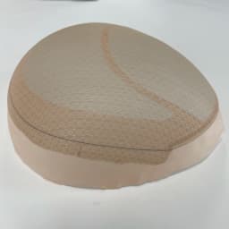 Double Layers PU Wig Cap Base for Making Men's Toupee Topper