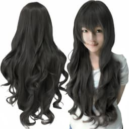 Synthetic Hair Hot Pink Cosplay Wig Morgiana Lolita Hair Curly Anime Rose Itsuki Nakano Wigs Halloween Costume Wig
