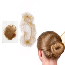 10/60Pcs 5MM Nylon Hair Nets Invisible Disposable Hair Net Ballet Dance Net Bun Hair Nets Invisible Elastic Edge Mesh Hair