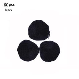 10/60Pcs 5MM Nylon Hair Nets Invisible Disposable Hair Net Ballet Dance Net Bun Hair Nets Invisible Elastic Edge Mesh Hair