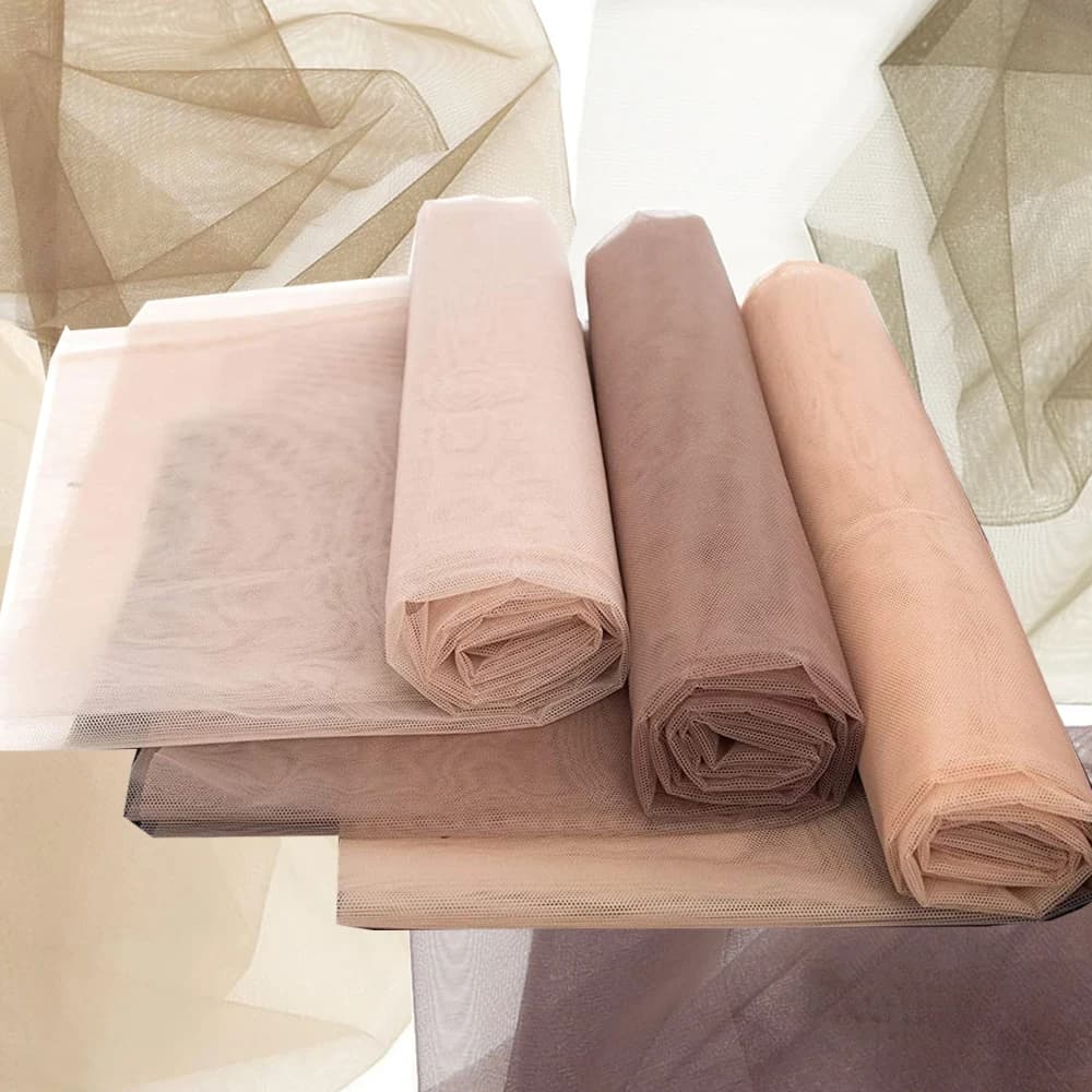 Swiss Lace Mesh For Wigs Making Lace Wig Base Cap Lace Frontal Closure 1Yard Lace Top Wig Material Weaving Netting Invisible