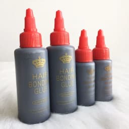 Wholesale 1 Oz/ 2 Oz/4Oz 30 ML/60mL/118mL Ack Hair Weft Bonding Glue Hair Weave Bond