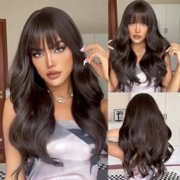 Big Waves of Golden Synthetic Wig for Halloween Party Cosplay Role-Playing Daily Wear with High-Temperature Synthetic Wig Cap