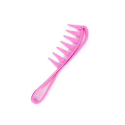 1 Wide Toothed Shark Comb Exfoliating Curly Hair Salon Hair Comb Styling Tool, Special for Real Hair Wigs