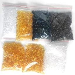 100G Keratin Glue Granule Best Quality Black Brown Yellow Glue Beads For Hair Extension