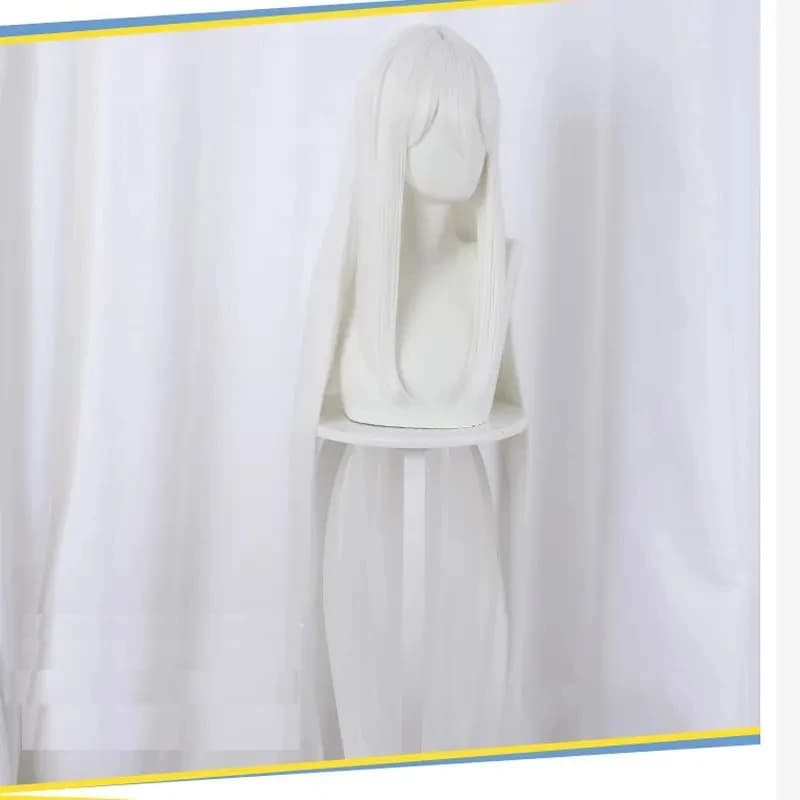 Echidna Cosplay Wigs RE: ZERO Starting Life in Another World Boku White Long Straight Hair