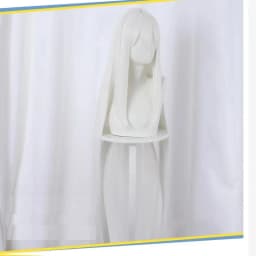 Echidna Cosplay Wigs RE: ZERO Starting Life in Another World Boku White Long Straight Hair