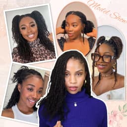 4C Afro Kinky Bulk Human Hair Extensions 10-18Inch No Weft 30/50g 1Pack Peruvian Remy Bulk for Locs Micro Twist Braiding Hair
