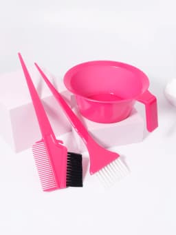 3pcs Hair Dye Set, Professional Hair Dye Brush, Hair Dye Bowl, Suitable for Hair Salons, Special for Real Hair Wigs