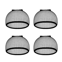 2pcs/12pcs Stretchable Elastic Hair Nets - Open End Mesh Net Wig Cap for HairStyling - High Quality and Durable