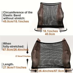2pcs/12pcs Stretchable Elastic Hair Nets - Open End Mesh Net Wig Cap for HairStyling - High Quality and Durable