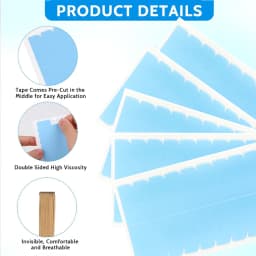 120/480/720Pcs Hair Extension Tape Double Sided Hair Tape, Adhesive Replacement Tape for Hair Extensions