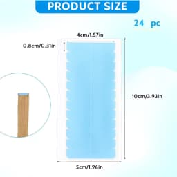 120/480/720Pcs Hair Extension Tape Double Sided Hair Tape, Adhesive Replacement Tape for Hair Extensions