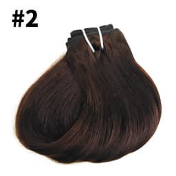 8Pcs Clip Ins 4/27 Highlight Color Straight Clip In Human Hair Extensions Brazilian Human Hair Clip In Hair Extensions 120G/Pack
