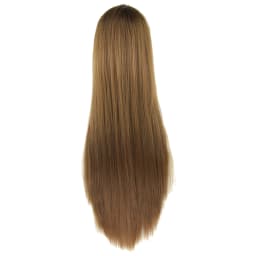 Synthetic Hair Brown Long Cosplay Wigs Straight Wig Chitanda Eru Anime Hair Pieces Costume Wig