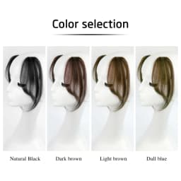 Seamless Natural Invisible Bangs Wig Traceless Bangs 100% Human Hair Female Figure-eight Bangs on Both Sides Wig Patch