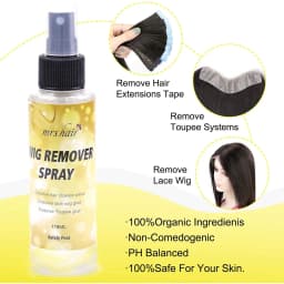 Hair Glue Remover Lace Wig Glue Remover for Tape Hair Extension 118ml Transparent Wig Glue Remover for Removing Tape Glue