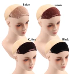 Velvet Wig Grip Band Glueless Top Grip For Hair Topper Adjustable Translucent Strap Top Headband For Your Wig Or Topper
