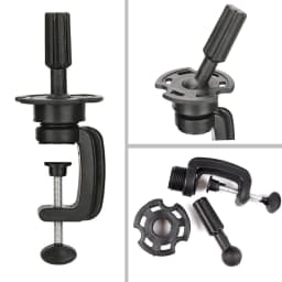 Wig Mannequin Head Stand for Table Training Head Stand Adjustable Cosmetology Manikin Stand Hairdressing Head Model Hold