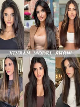 Synthetic Straight Hair Clip In Hair Extensions 7PCS Set Corn 24inch Long Clip On Hairpiece Corn Wavy Style For Women Girls