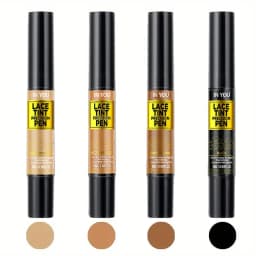 Lace Tint Pen for Wigs Long-Lasting Easy Apply Natural-Looking High Viscosity Hair Tint for All Hair Types