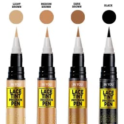 Lace Tint Pen for Wigs Long-Lasting Easy Apply Natural-Looking High Viscosity Hair Tint for All Hair Types