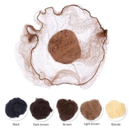 10/100Pcs Nylon Hair Net Star Dance Recital Buns / Hair Extension Weaving Cap Hairnets