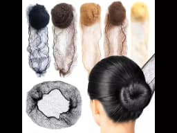 10/100Pcs Nylon Hair Net Star Dance Recital Buns / Hair Extension Weaving Cap Hairnets