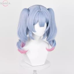 2 styles of Miku Rabbit Hole Cosplay Wig Heat Resistant Synthetic Wigs+ Wig Cap