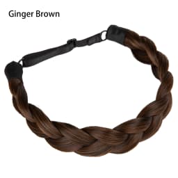 Synthetic Premium Adjustable Handmade Braided Elastic Band Hair Fashion Braiding Hair Headband Headwear For Women