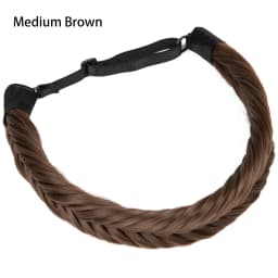 Synthetic Premium Adjustable Handmade Braided Elastic Band Hair Fashion Braiding Hair Headband Headwear For Women