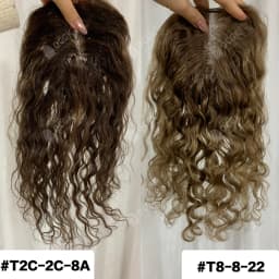 Women Hair Topper 100% Remy Human Hair Curly 9x14cm Invisible Base 12 Inch Long Add Volume Cover Hair Part