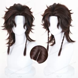IDV Matador Hernando Romero Cosplay Wig 42cm Short Man Hair Anime Cosplay Wig Halloween Heat Resistant Synthetic Wigs