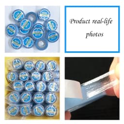Wholesal36/12/3yards Hair System Tape Double Side Walker Tape Blue Lace Front Wig Tape For Toupee Sweatproof Ultra Hold Wig Tape