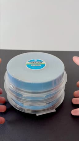 Wholesal36/12/3yards Hair System Tape Double Side Walker Tape Blue Lace Front Wig Tape For Toupee Sweatproof Ultra Hold Wig Tape