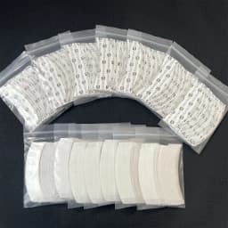 36pcs Curved Walker Tape Double-Sided Ultra Hold Tape Hair System Tape Hold Bonding Glue for Salon Lace System and Men's Toupee