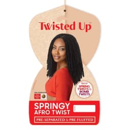 3X Springy Afro Twist Synthetic Braid 16/24inch Short Soft Afro Twist Crochet Braiding Hair Natural Hairstyles For Black Women