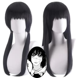 Synthetic Anime Chainsaw Man Wig Makima Reze Angel Devil Quanxi Makima Power Hayakawa Aki Denji Heat Resistant Hair Wigs