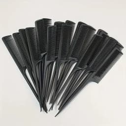 5/10/20pcs Rat Tail Comb Set, Heat Resistant Anti-Static Hair Styling Combs for Salon, Professional Hairdressing Tools