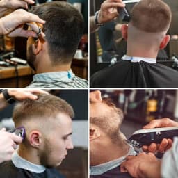 1/3/5 Roll Disposable Black Barber Neck Strips Barber Neck Paper Stretchy Strip Neck Edge Paper Haircut Styling Accessories